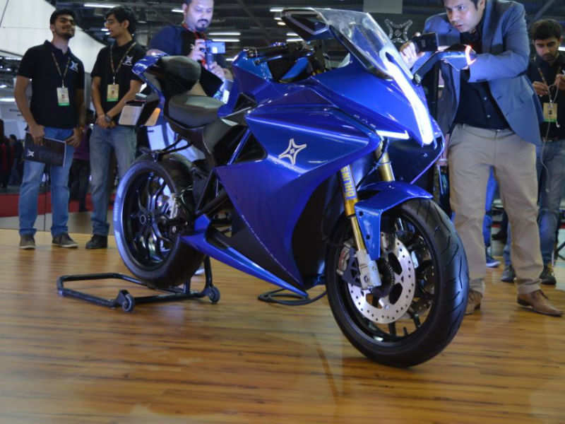 electric superbike tvs