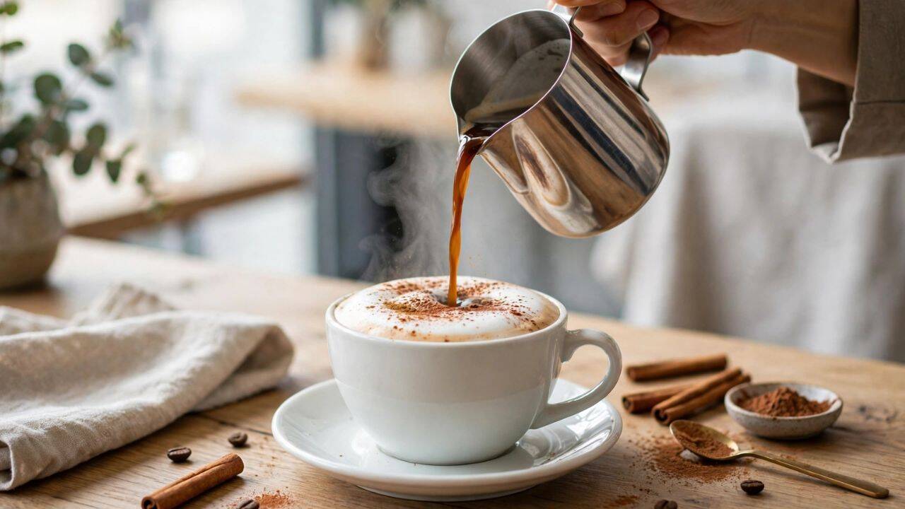 Serve the coffee fresh<br>