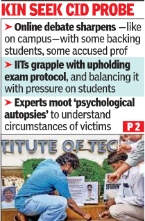 Kin seek CID probe