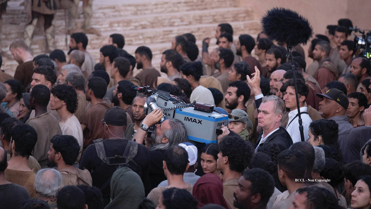 The 91-day shoot took Nolan and his crew across six countries - Morocco, Greece, Italy, Scotland, Iceland and the United States. The shoot moved between countries every couple of weeks, and the real difficulty wasn't just the travel  - it was that so many of these locations were brutal to reach and even harder to actually film in. Robert Pattinson shared in an interview, "In a  typical Hollywood production, base camp sits ten seconds from set. On a Nolan film, that 'ten seconds' can turn into a 45-minute hike in sandals, done in full costume." Matt Damon said it became something of a running joke -  he'd arrive at a new location and immediately start laughing, wondering who on earth had decided they could shoot a movie there. Zendaya shared the production took her to corners of the world she doubts she'd have ever encountered otherwise.