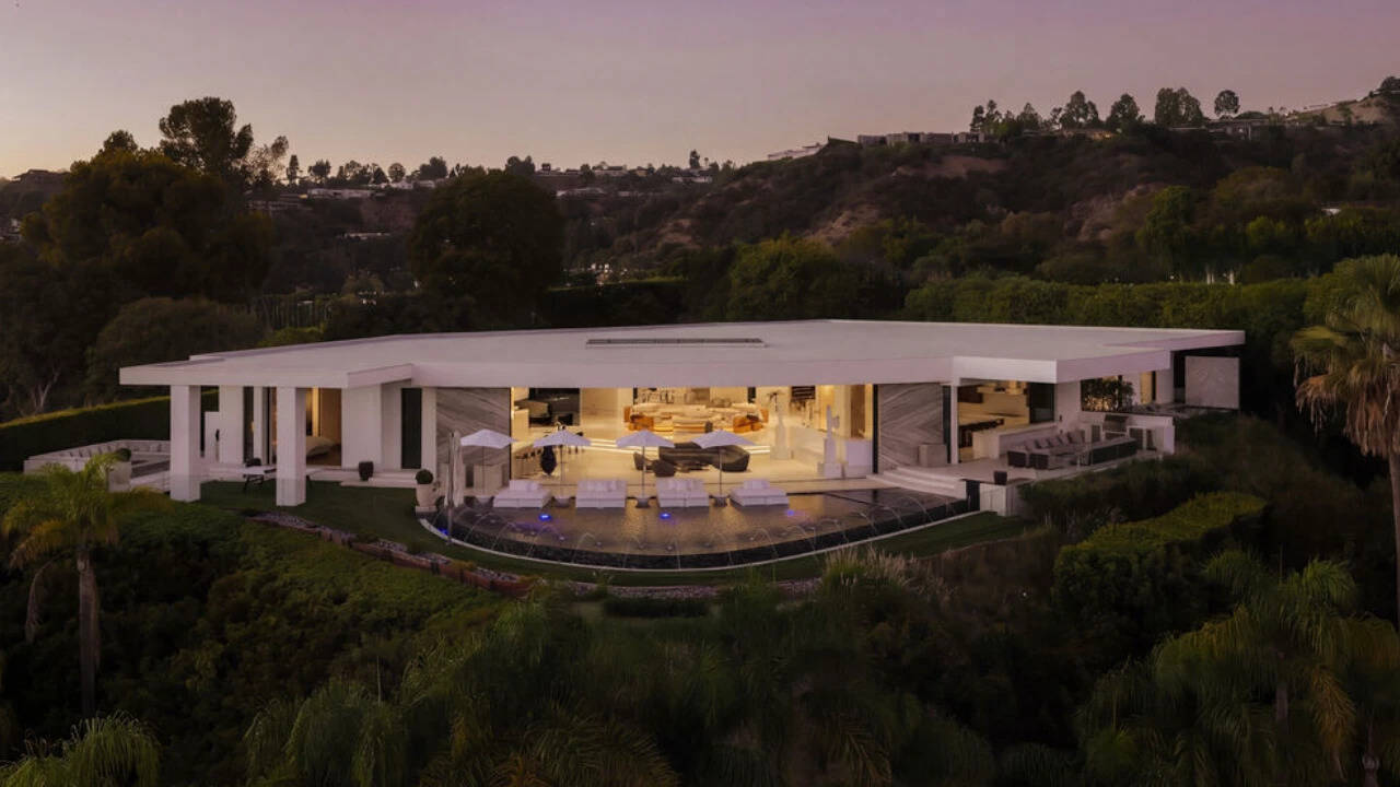 The Beverly Hills mansion is asking $70 million