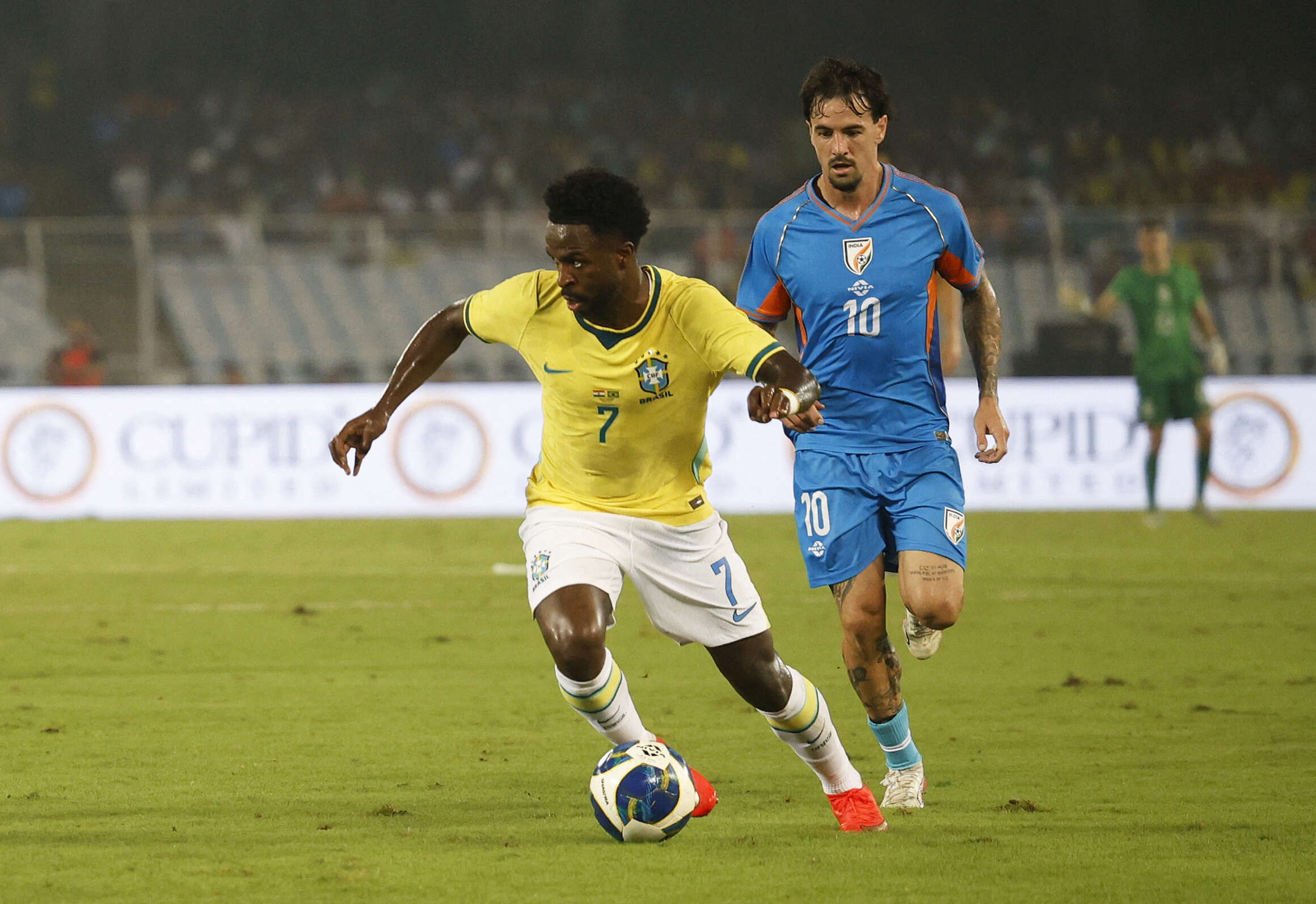 International Friendly - India v Brazil