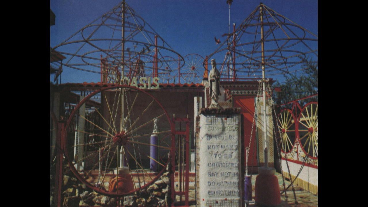 Texas Monthly interview How did McKissack build the Orange Show<br>