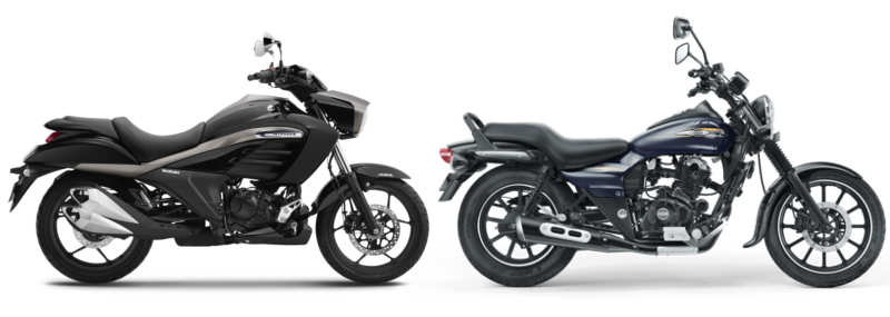 Suzuki Suzuki Intruder 150 Vs Bajaj Avenger 150 Street Times Of India