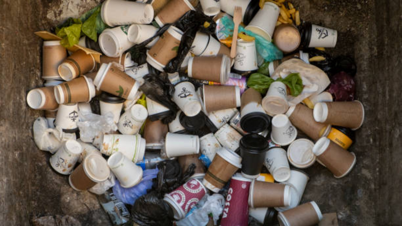 How coffee cups became road material<br><br>