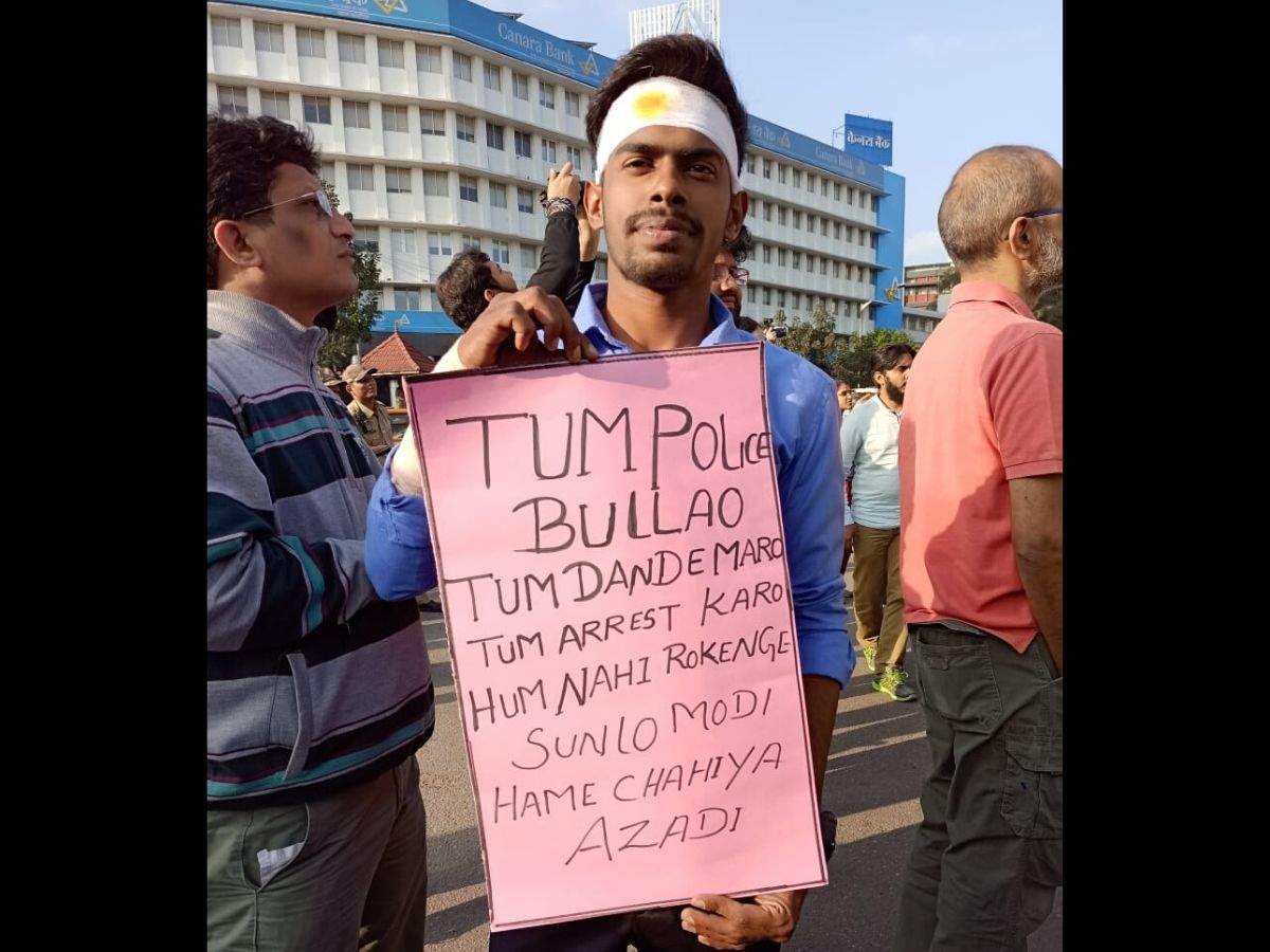 Pro And Anti Caa Protests In Bengaluru