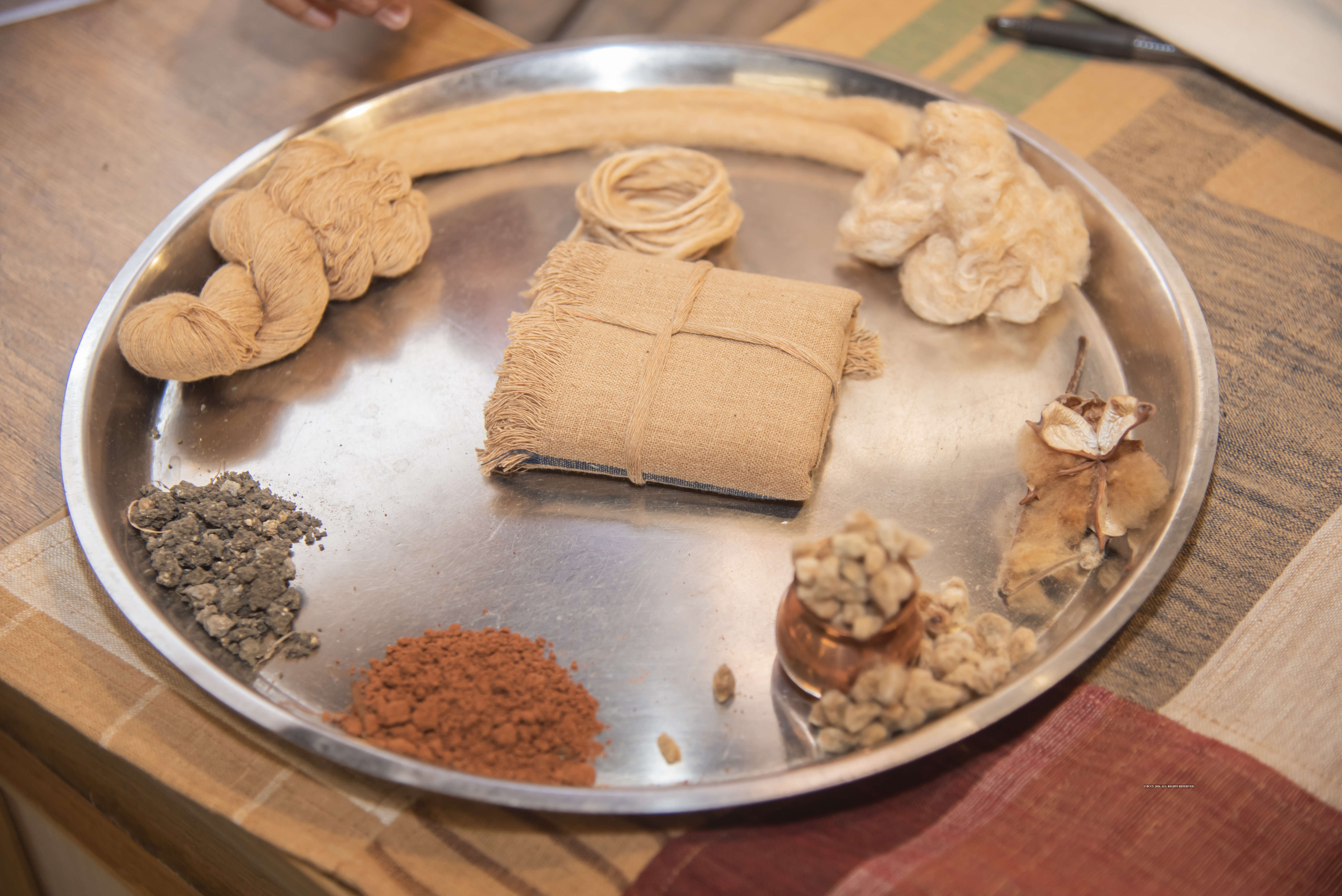 The journey of brown cotton from soil to fabric