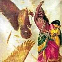 jatayu vadham painting