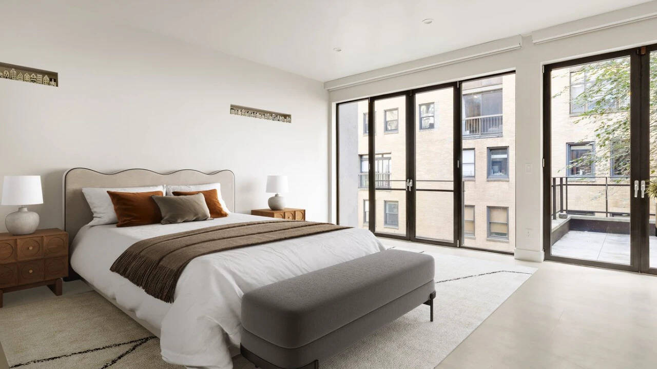 The bedroom