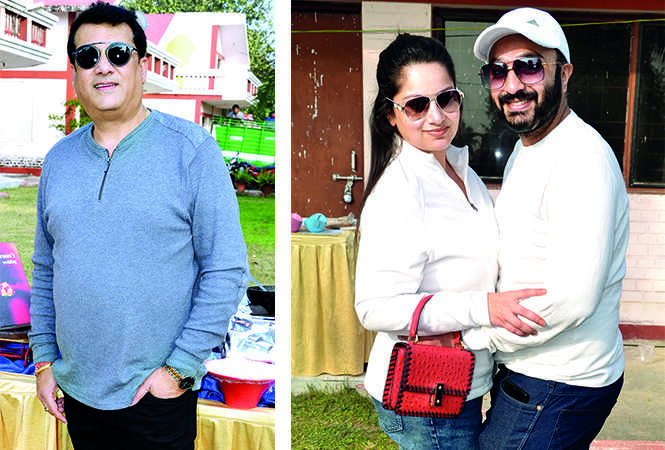 (L) Mayank Kohli (R) Nimrat and Jaspreet Bhatia (BCCL/ IB Singh)