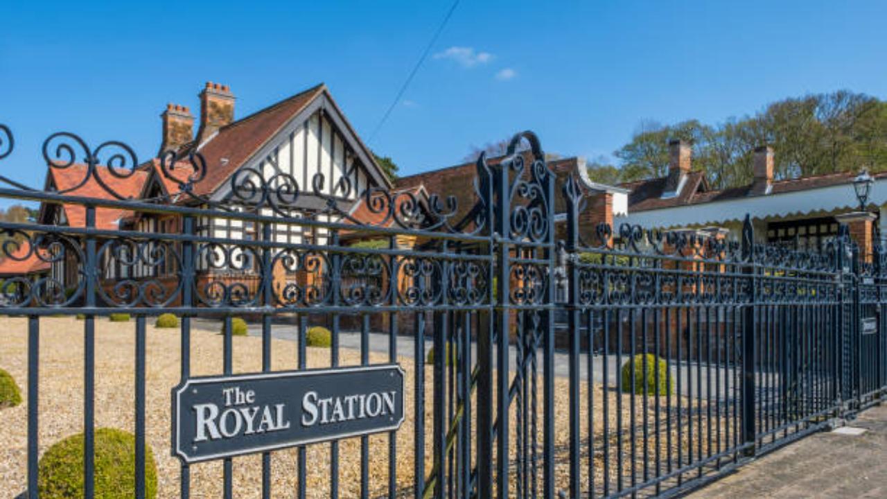 Inside the royal station