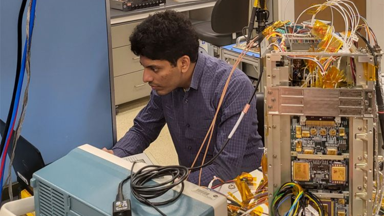 Vaidya's association with NASA began during his graduate years. (Photo credit: NASA)