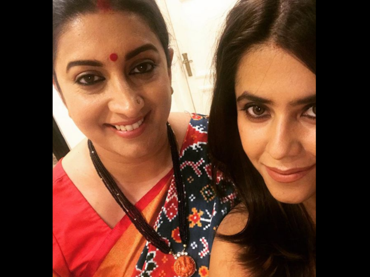 Ekta Kapoor Posts Heartfelt Birthday Wish For 'Maasi No 1' Smriti Irani