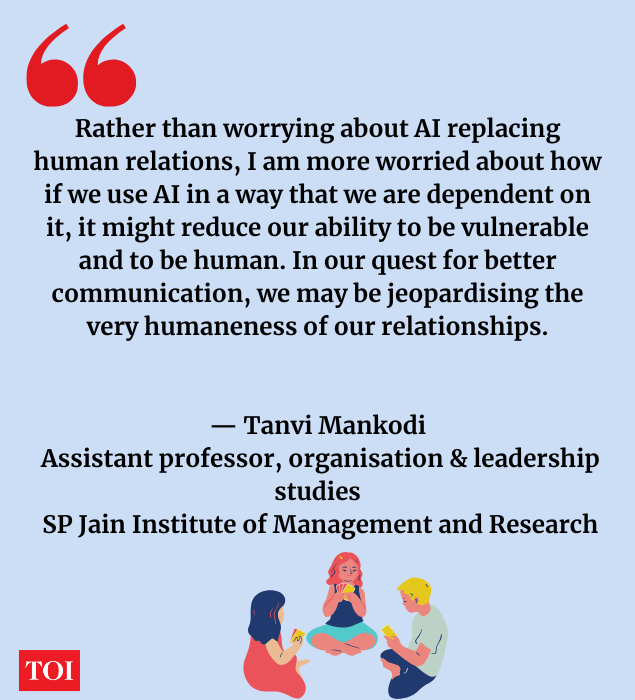 Impact of AI-dictated communications Mankodi
