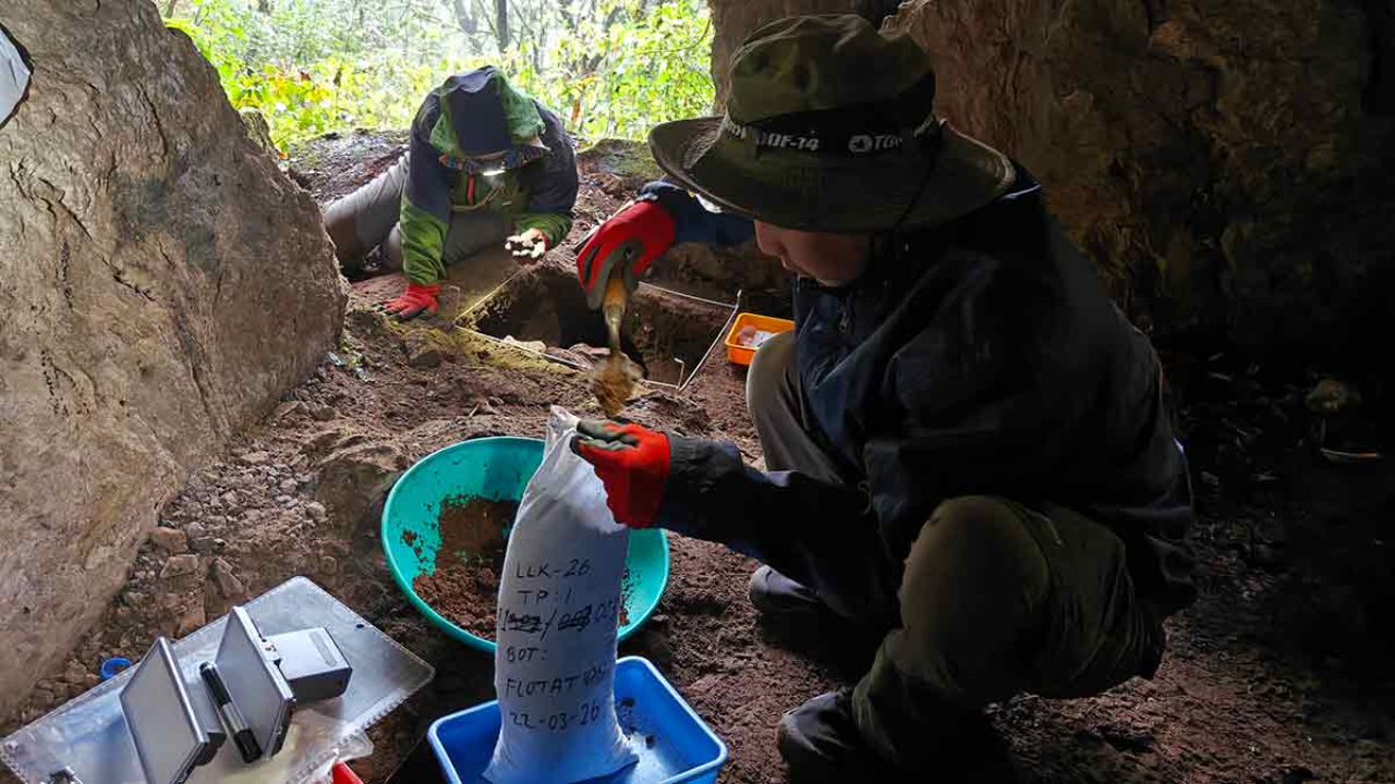 Young members of the Khiamniungan Naga community are also being trained in archaeological fieldwork. (Photo credit: The Week)