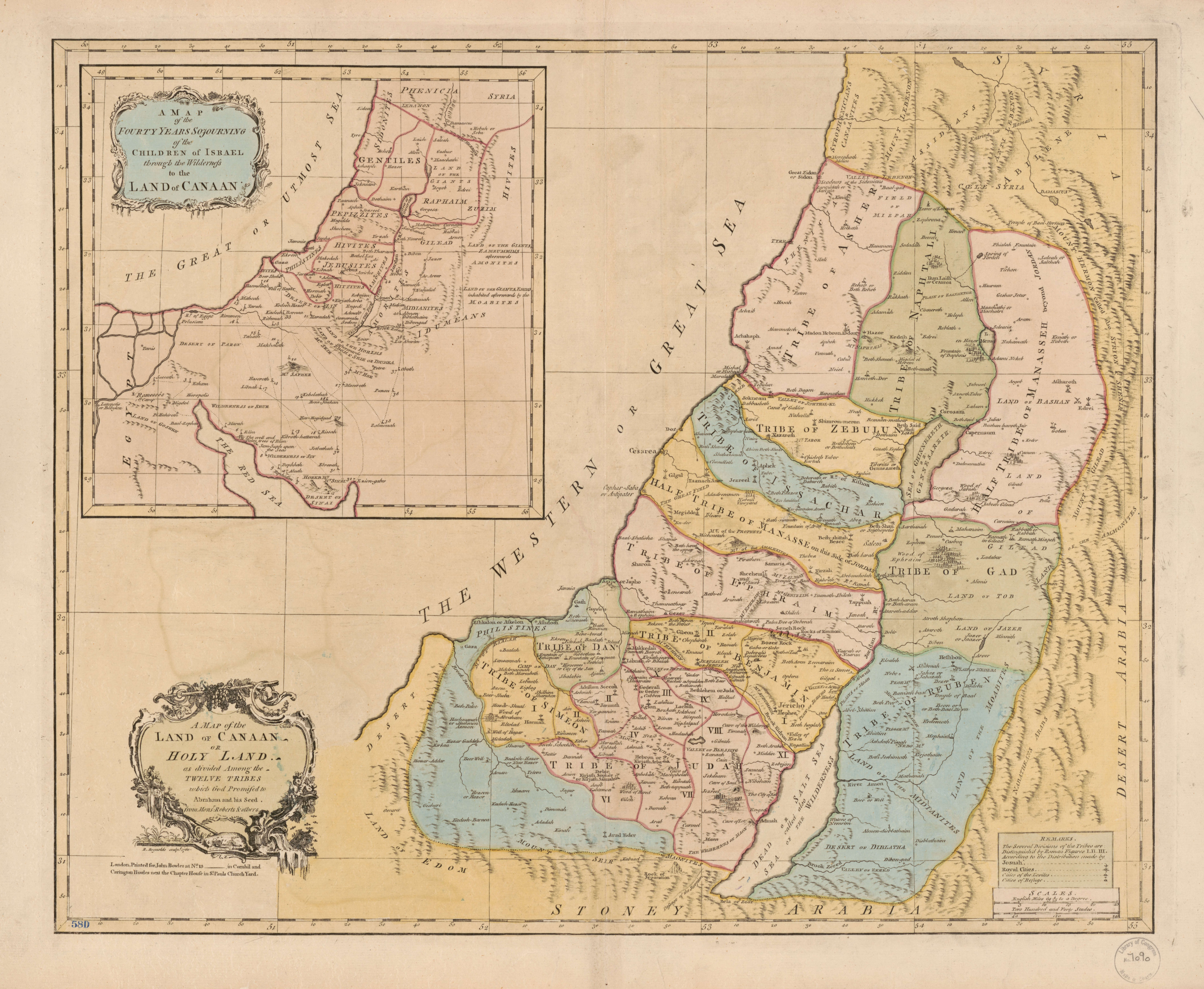 Map of the old