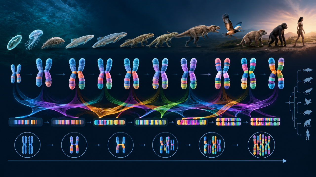 How ancient chromosomes shaped 600 million years of animal evolution