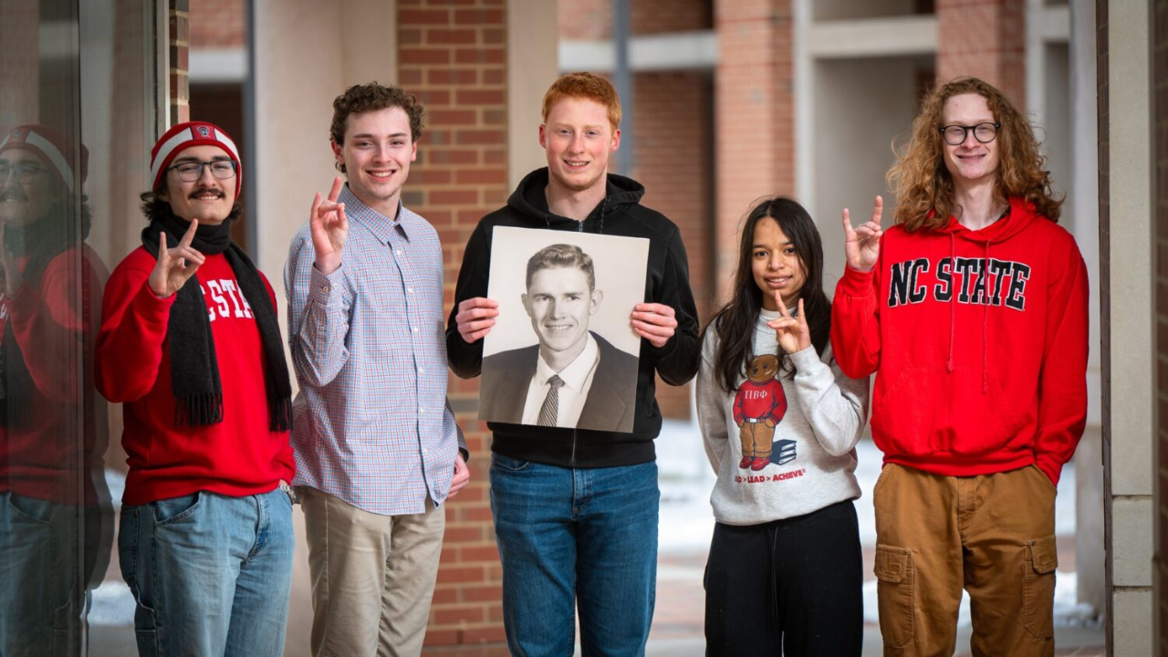 NC State University Burke’s college journey took him from engineering classes to drafting work<br>