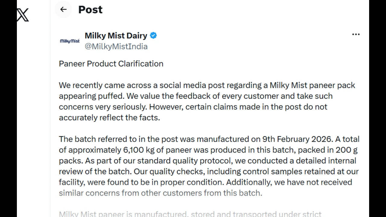 Milky mist clarification
