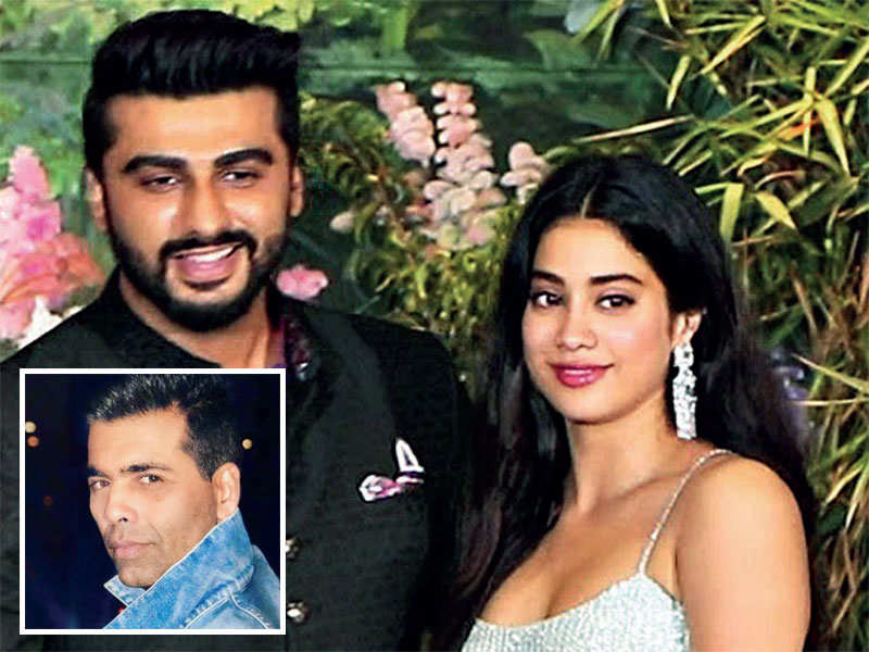 Arjun Kapoor and Janhvi Kapoor mark their first joint appearance on