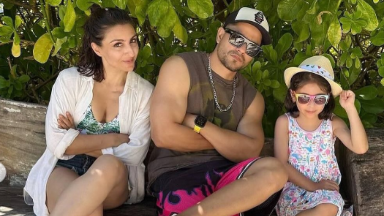 Kunal with his family.