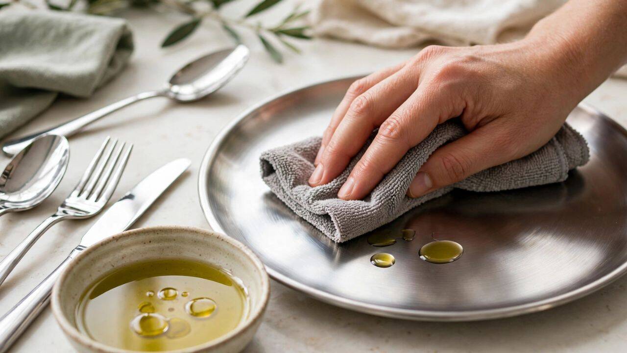 Use olive oil <br><br>
