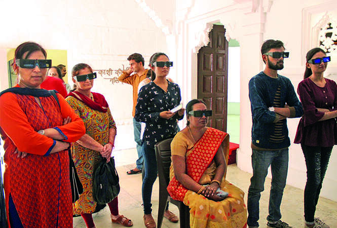 The 3D screening of a documentary related to Banaras has been a major tourist attraction in the city (BCCL/ Arvind Kumar)
