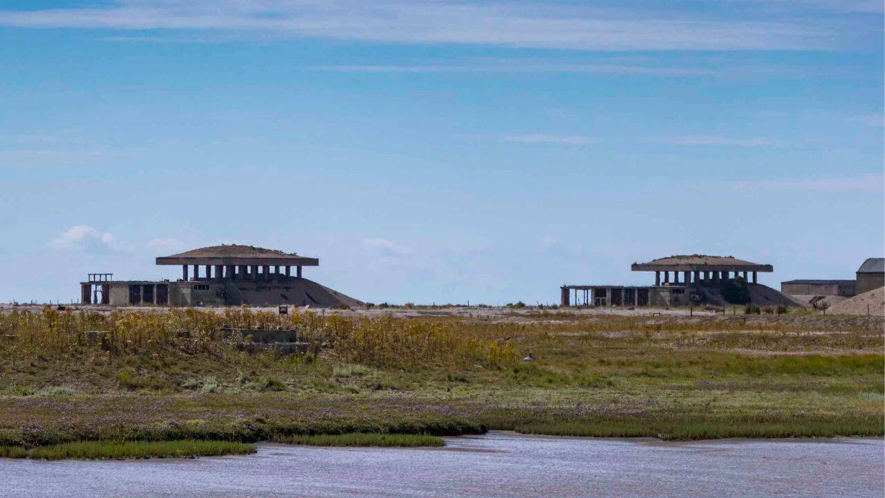 How did Orford Ness become a secret weapons testing site<br>
