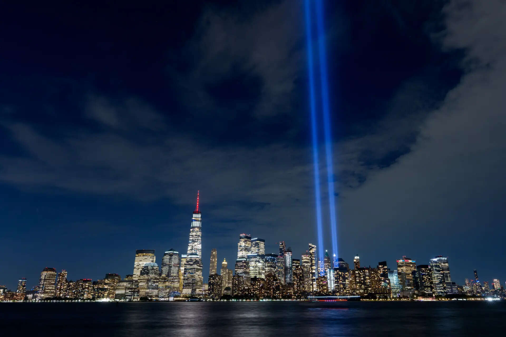 Sept 11 Tribute in Light Test