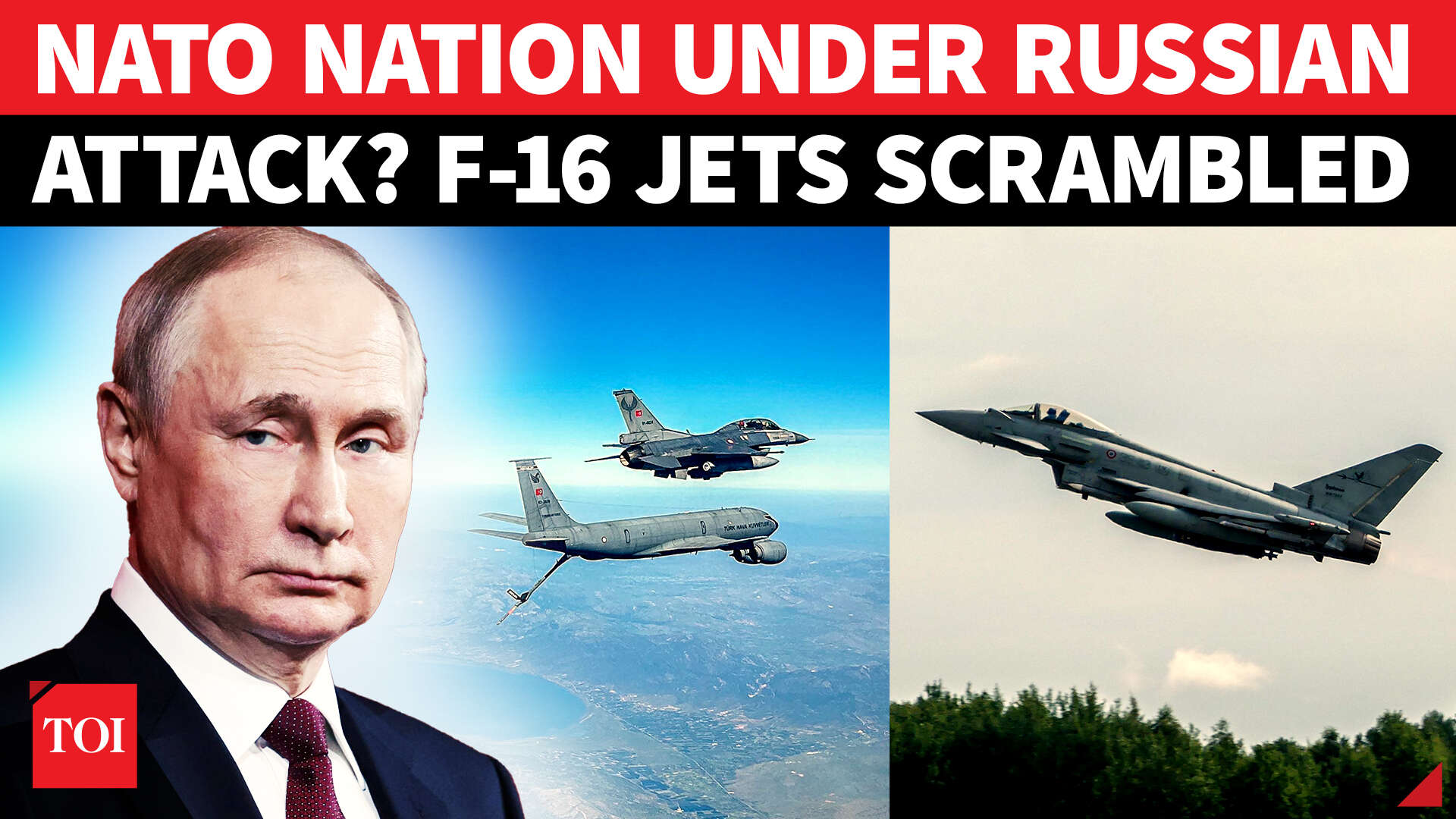 NATO Nations in 'PANIC': European Fighter Jets Identify Drones Hovering Over Latvian Skies| Watch
