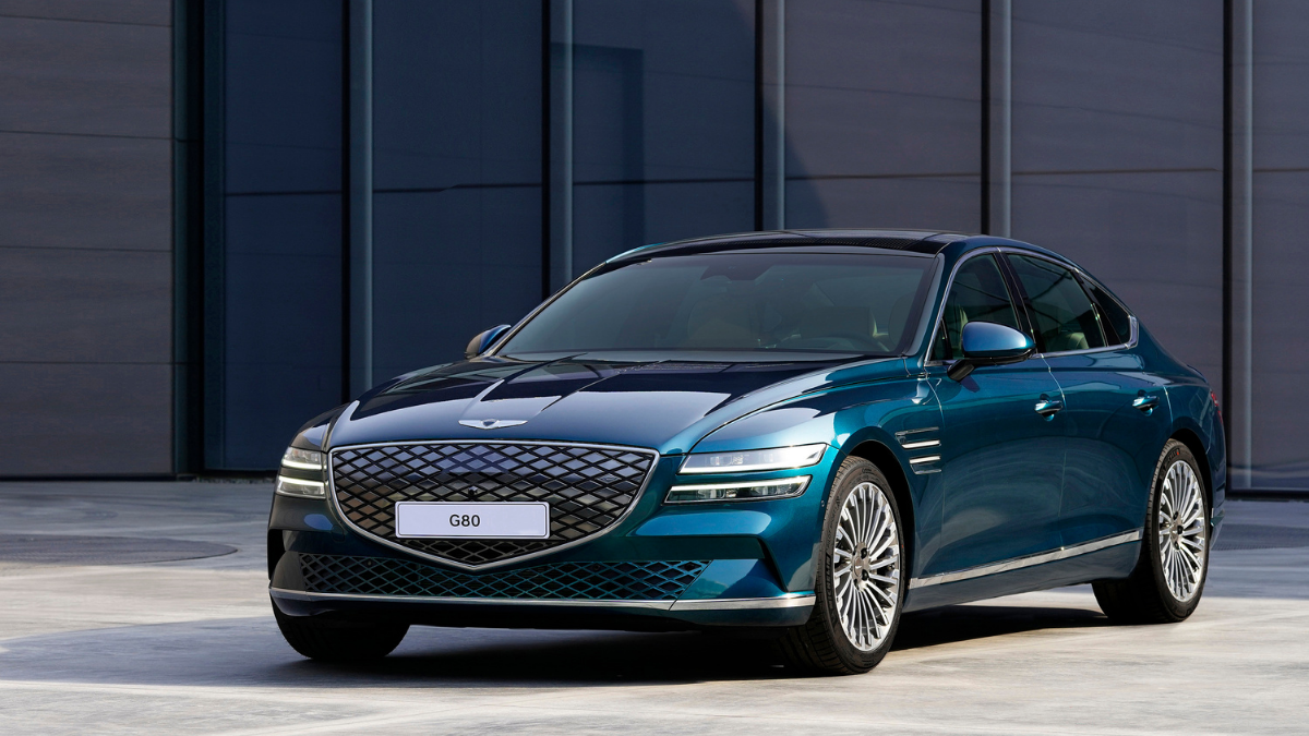 , Genesis G80 electric: Genesis debuts electrified G80 at Auto Shanghai &#8211; Times of India, Indian &amp; World Live Breaking News Coverage And Updates