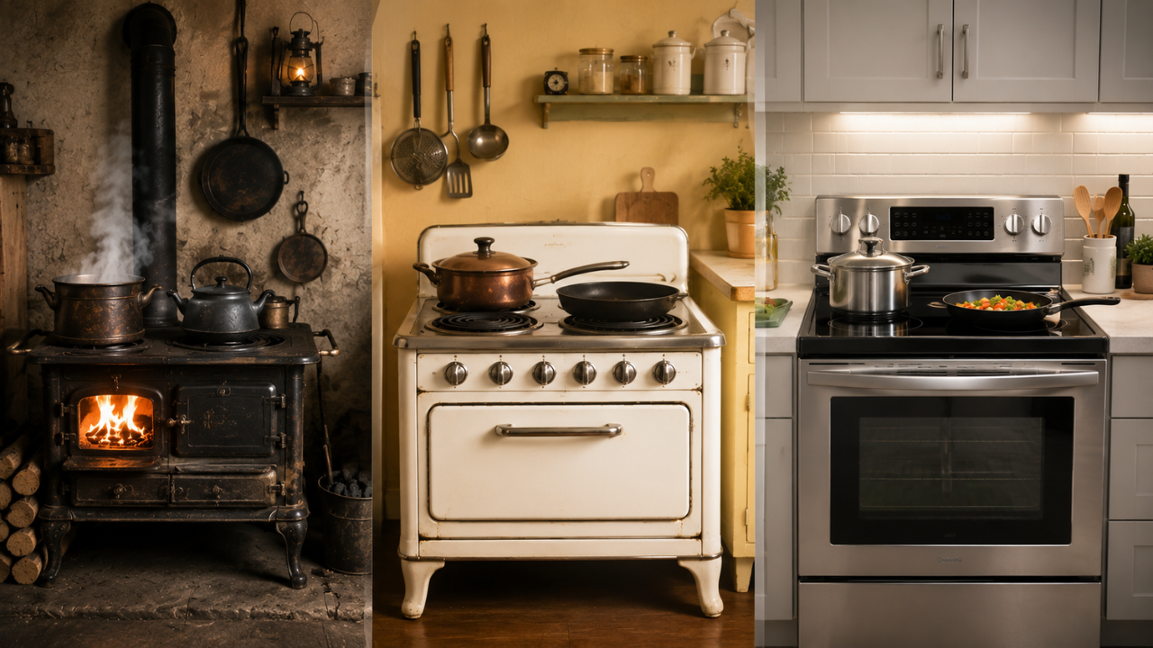 How did the electric stove change cooking
