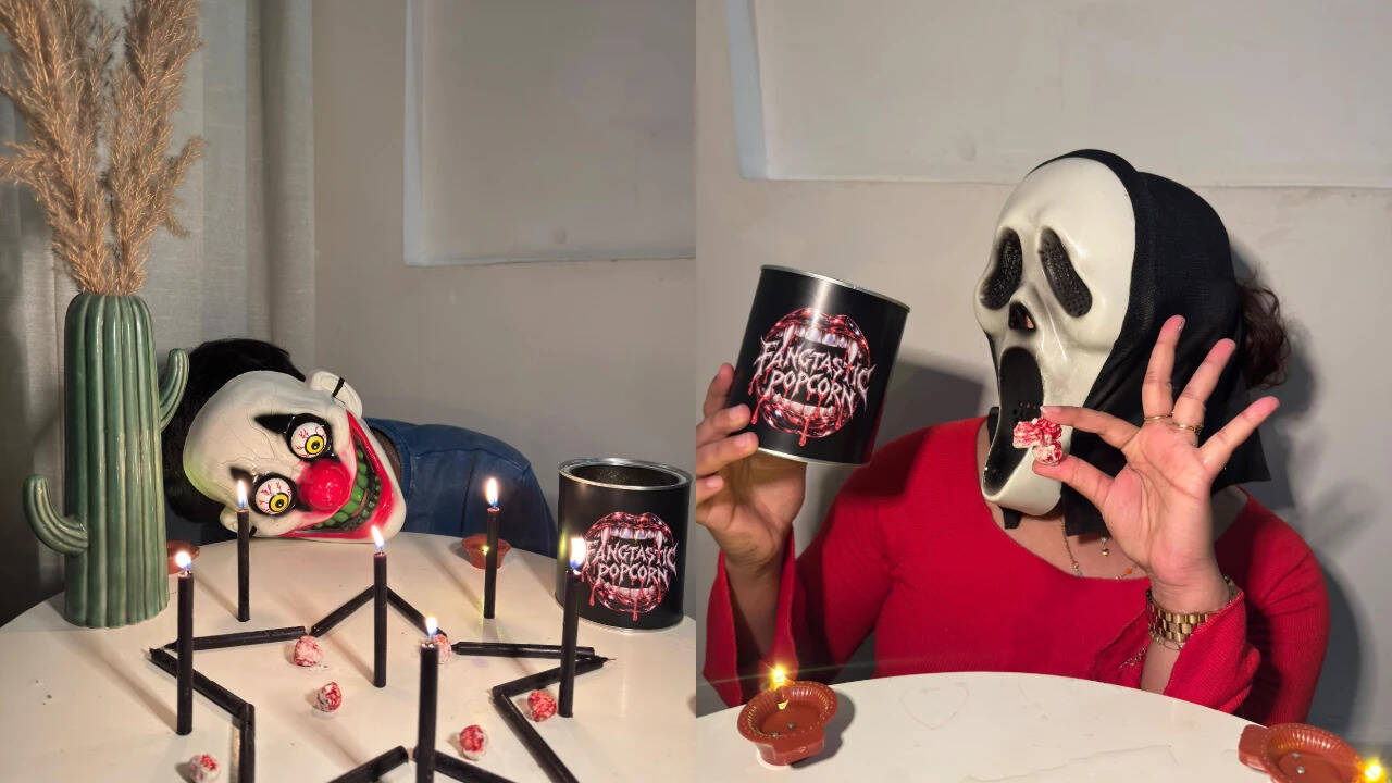 From spooky props to themed food, NCR’s Diwaloween parties plan to balance the two vibes  (Pics: @filmy_safarr)