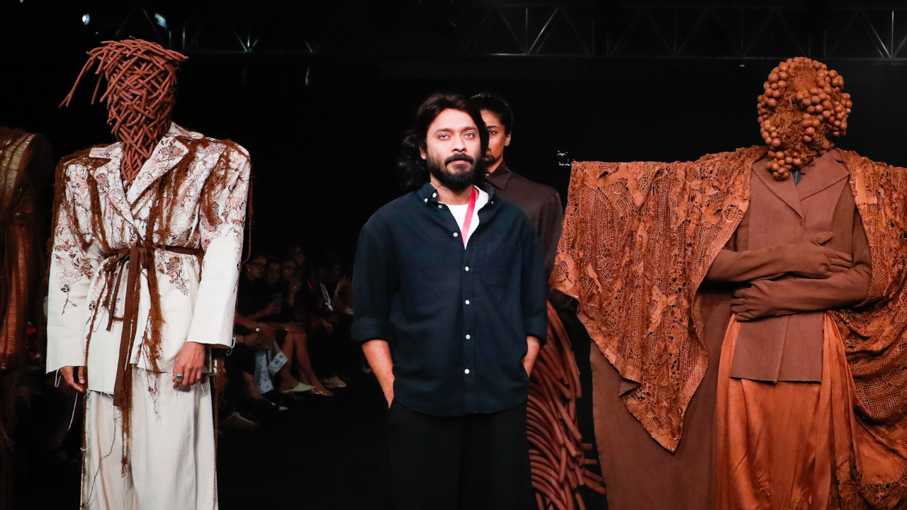 Designer Anurag Gupta is working with women in Biskohar to explore new markets for their handmade products.