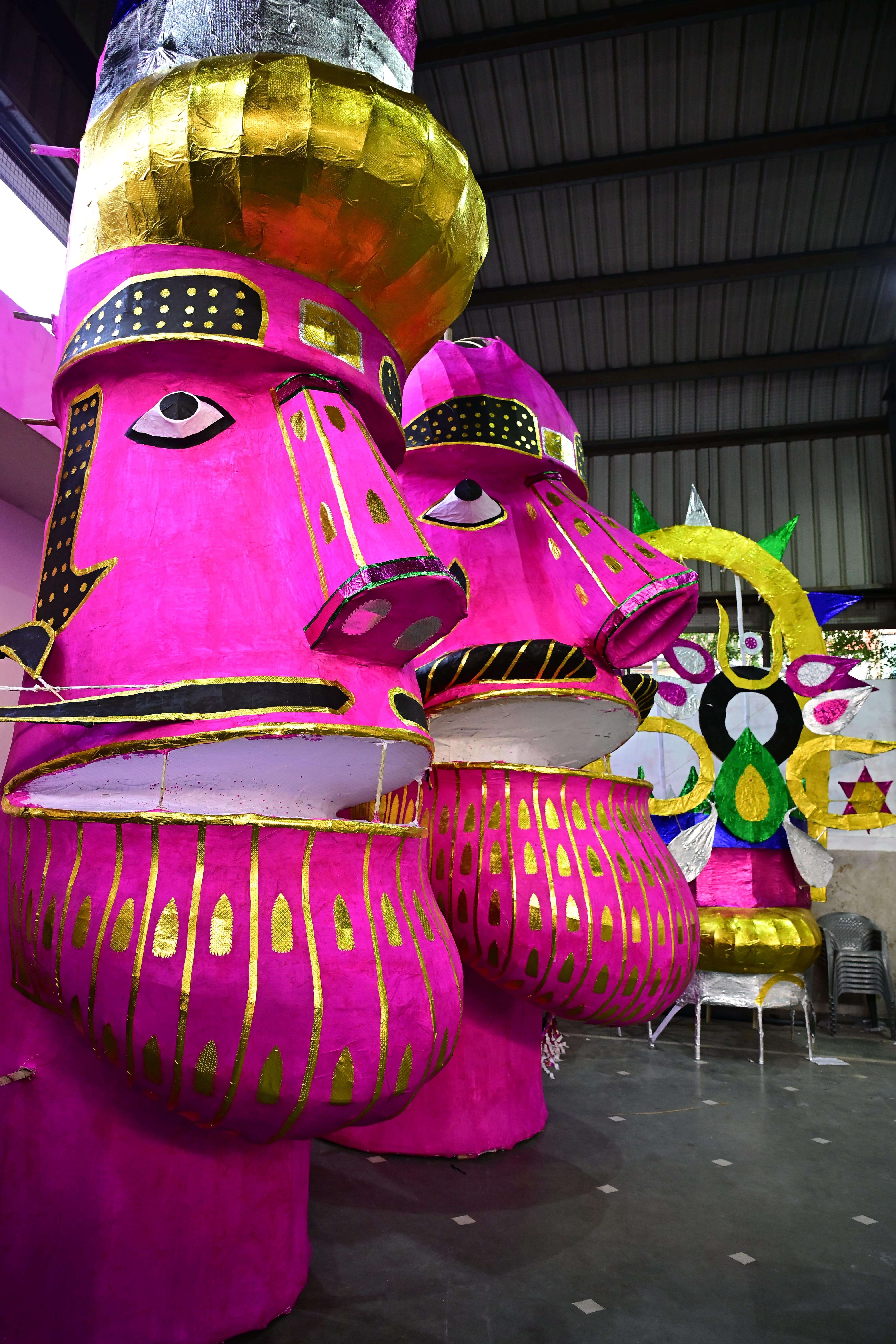 120 ft Ravana effigy making at Ram Temple (standalone) (7).JPG