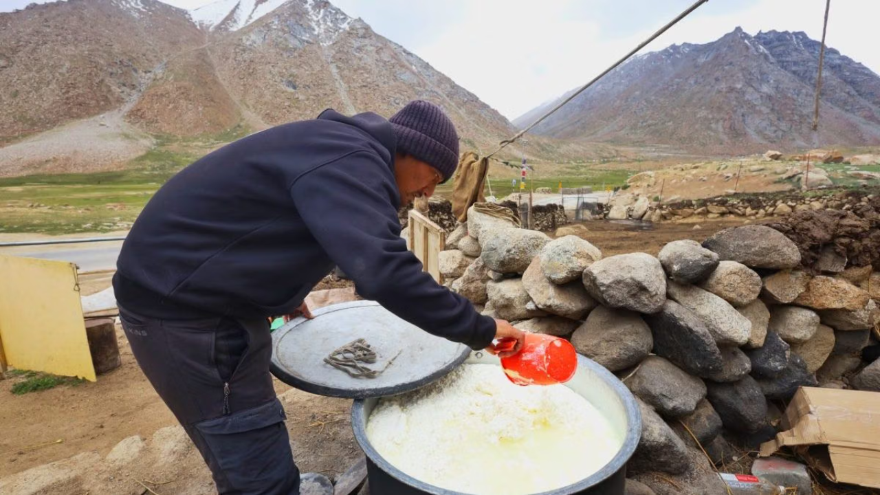 The gold-winning sample was made by Thenlay Nurboo, a Ladakh local.