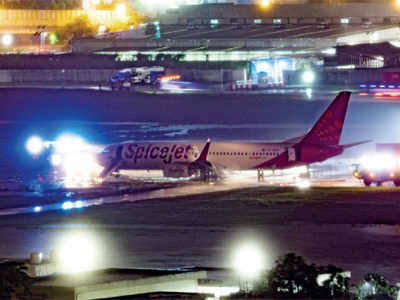 Spicejet flight overshoots runway, airport shut till 5am