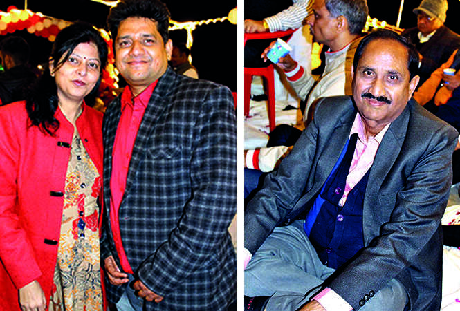 Mona and Ajit Mehrotra (R) Lalit Kumar Gupta (BCCL/ Arvind Kumar)