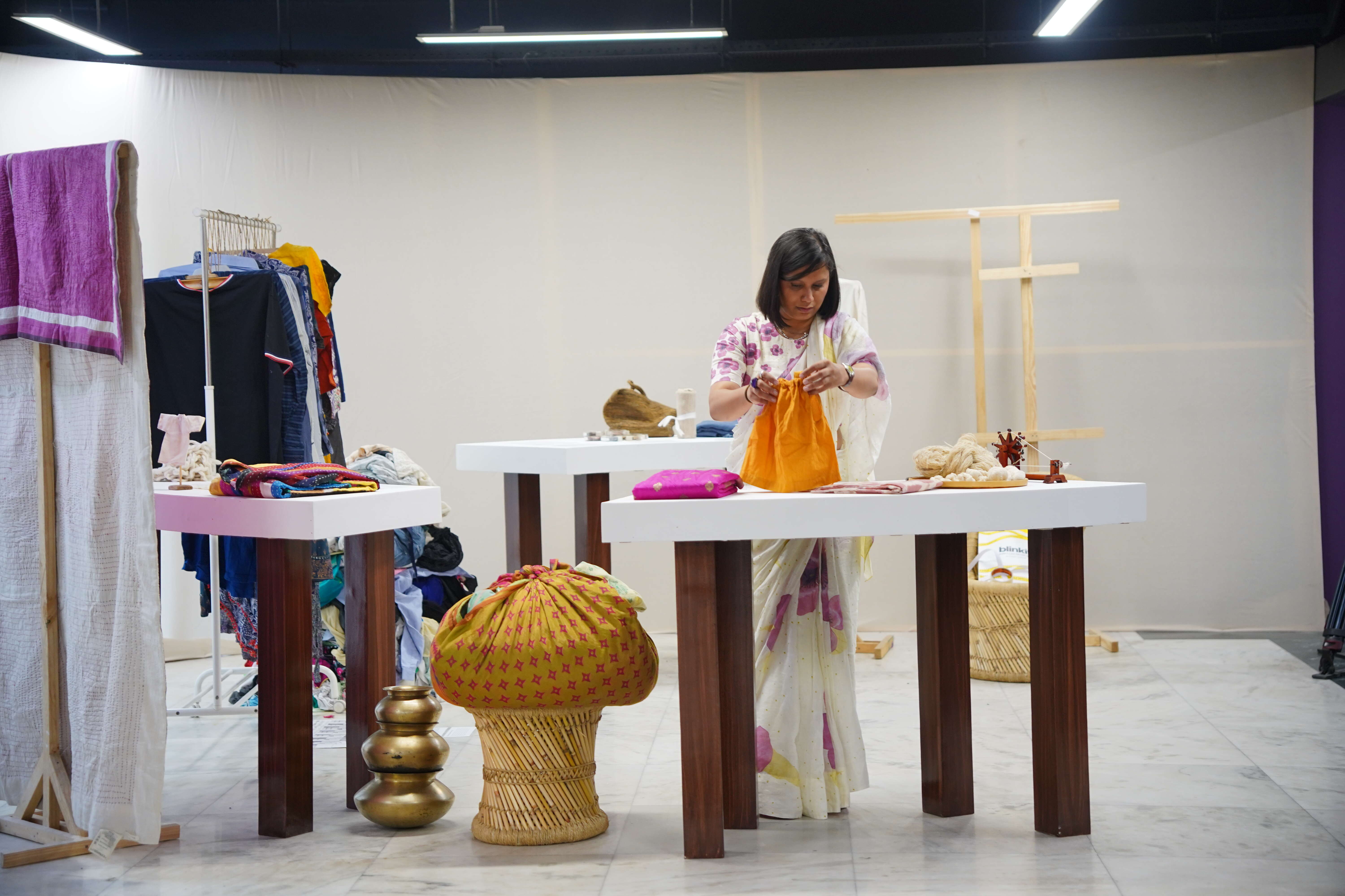Shubhi Sachan, founder of the Material Library of India