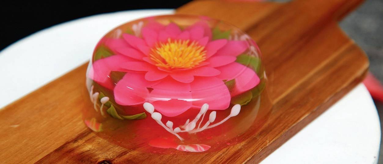 Jelly Flower In Full Bloom