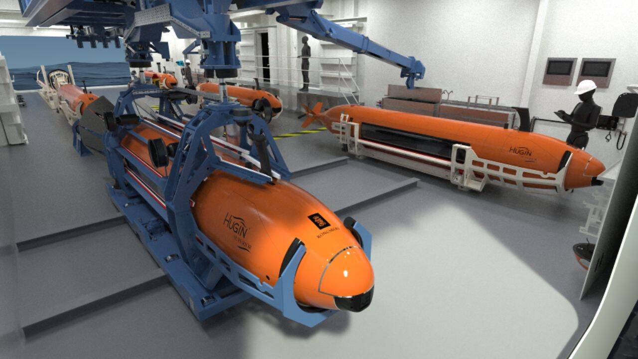 New underwater technology available on the vessel