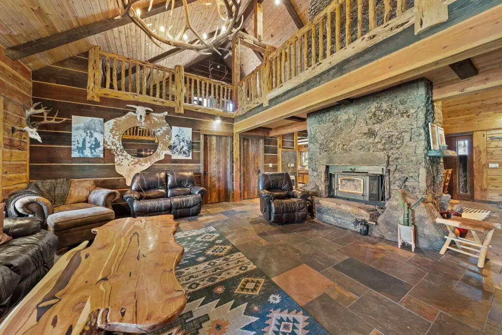 The living area