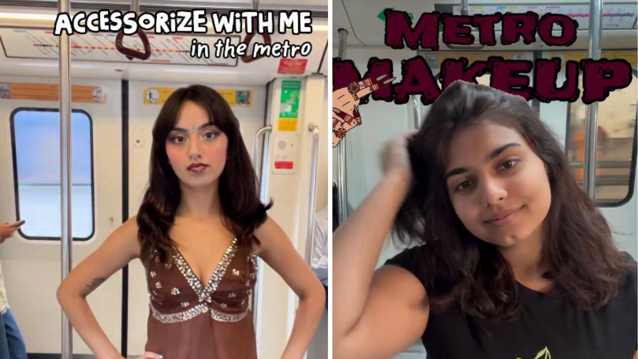 A trend on making 'get ready with me' videos has also been making rounds online (Pics: @akcasuallycruel, @kanishka.mukhijaa)