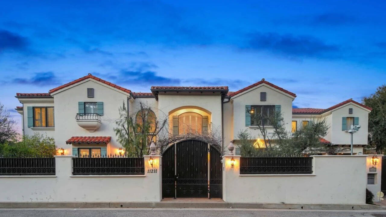 The LA home
