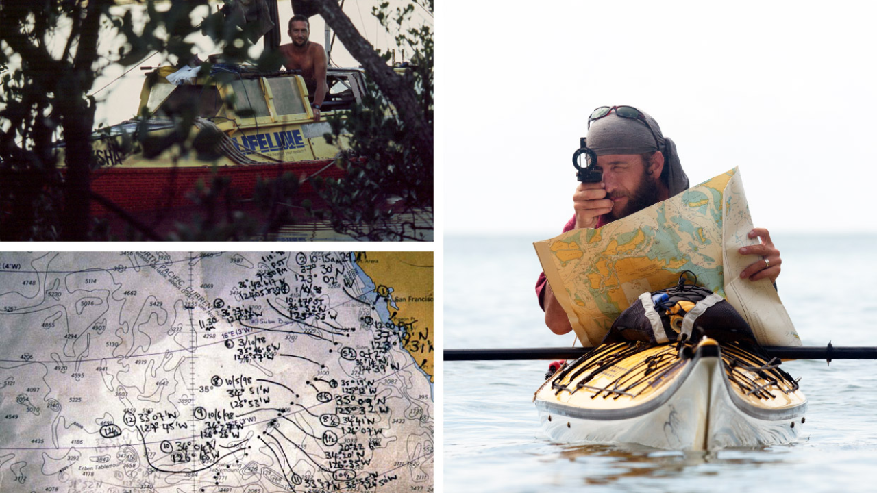 Jason Lewis survived the night 25,000 miles from home