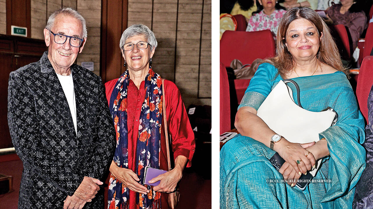 (L) Chris Walters and Val Jonas (R) Nisha Pandey
