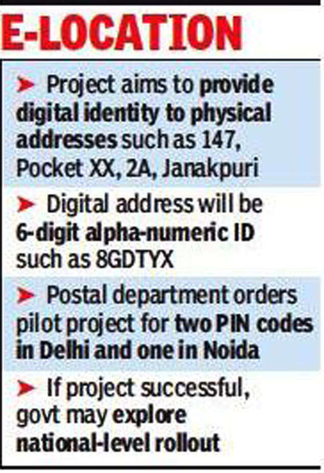 digital address for property Now, government to start mapping your