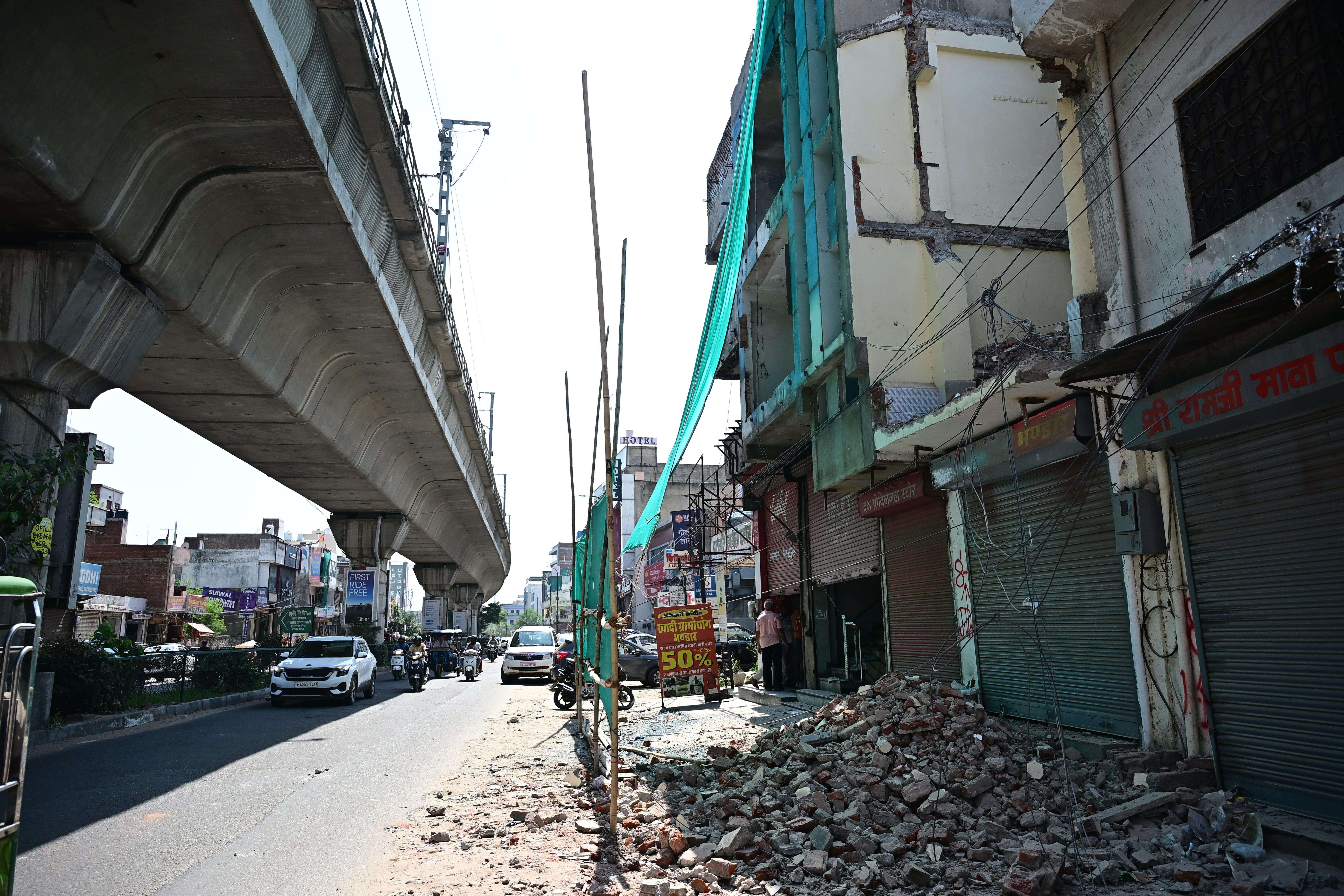 New Sanganer road work in progress (11).JPG