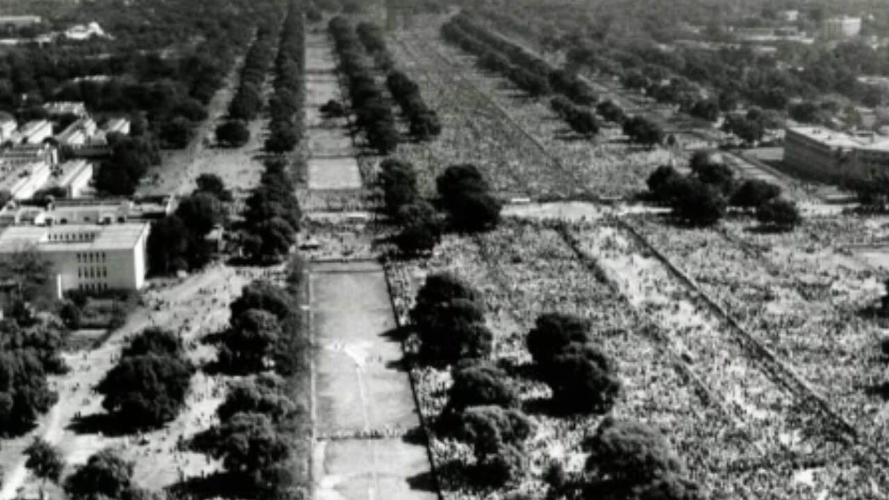 Kisan Rally organized at Delhi's Boat Club lawns in 1981 (Photo credit: Social Media)