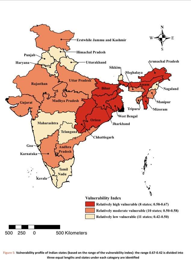 States in east India highly vulnerable to climate change, says first